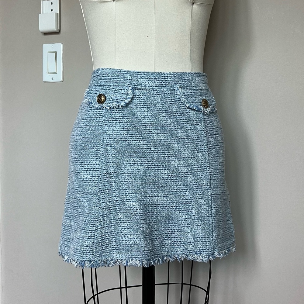 Tweed Mini Skirt